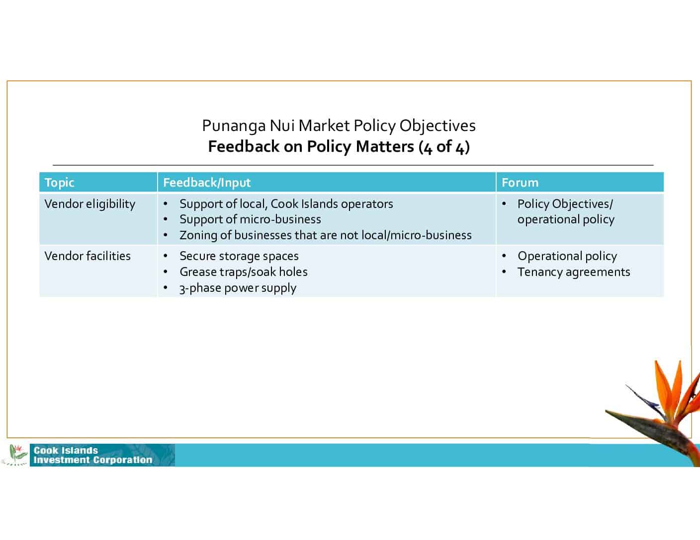 Policy Objectives - Vendors Meeting (03.07.23)10