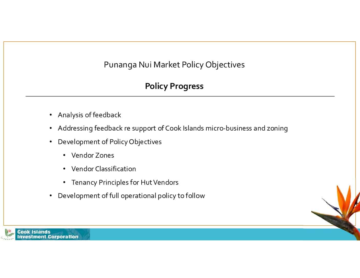 Policy Objectives - Vendors Meeting (03.07.23)11