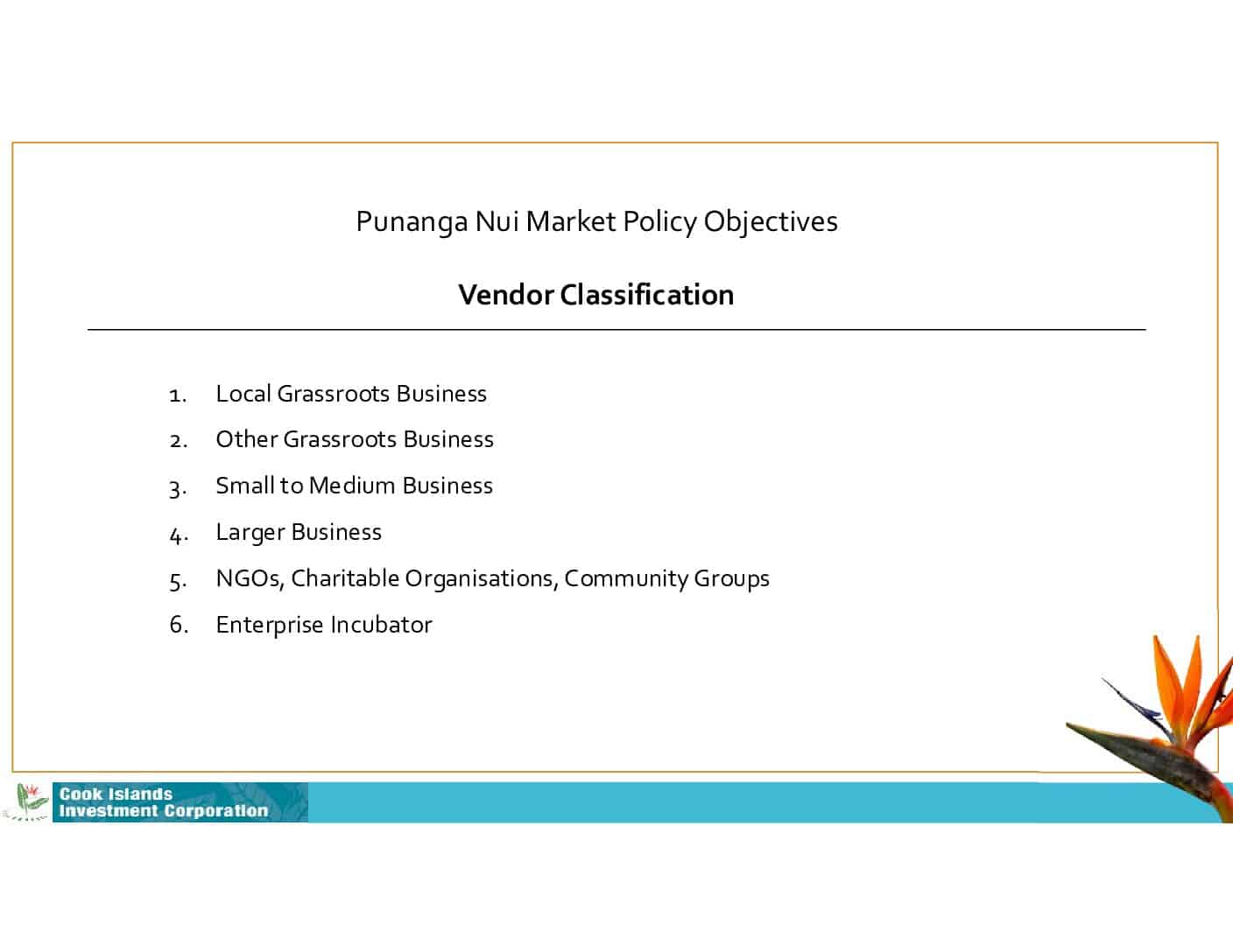 Policy Objectives - Vendors Meeting (03.07.23)13